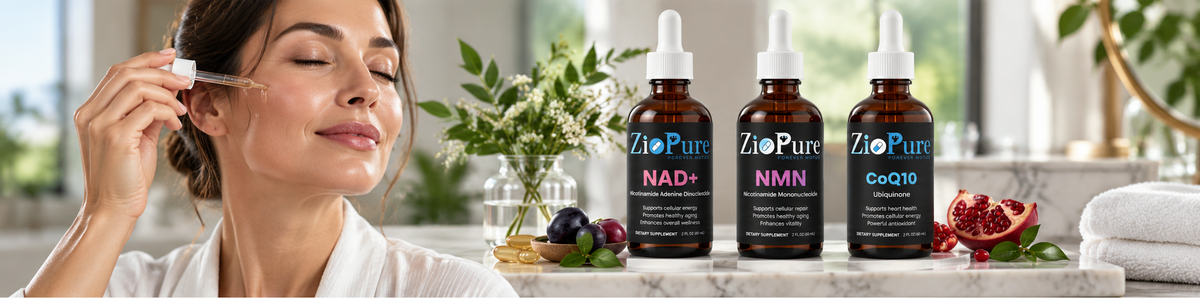 Cellular Anti-Aging Drops & Formulas