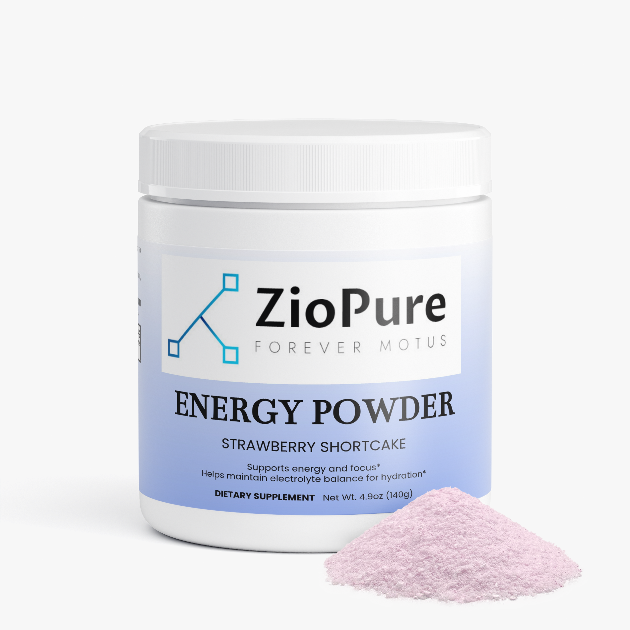 Energy Powder (Strawberry Shortcake)