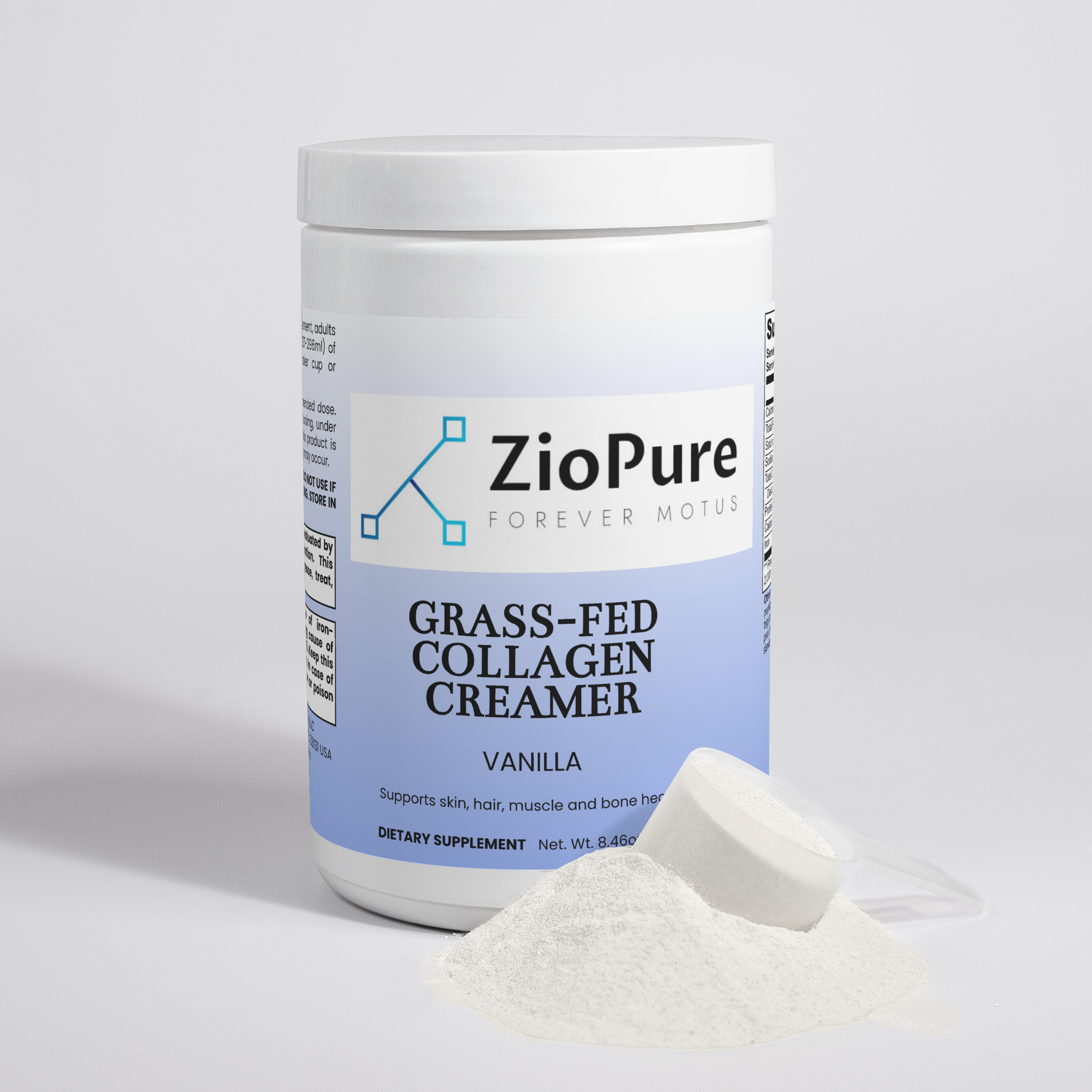 Grass-Fed Collagen Creamer (Vanilla)