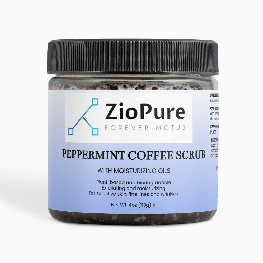 Peppermint Coffee Scrub