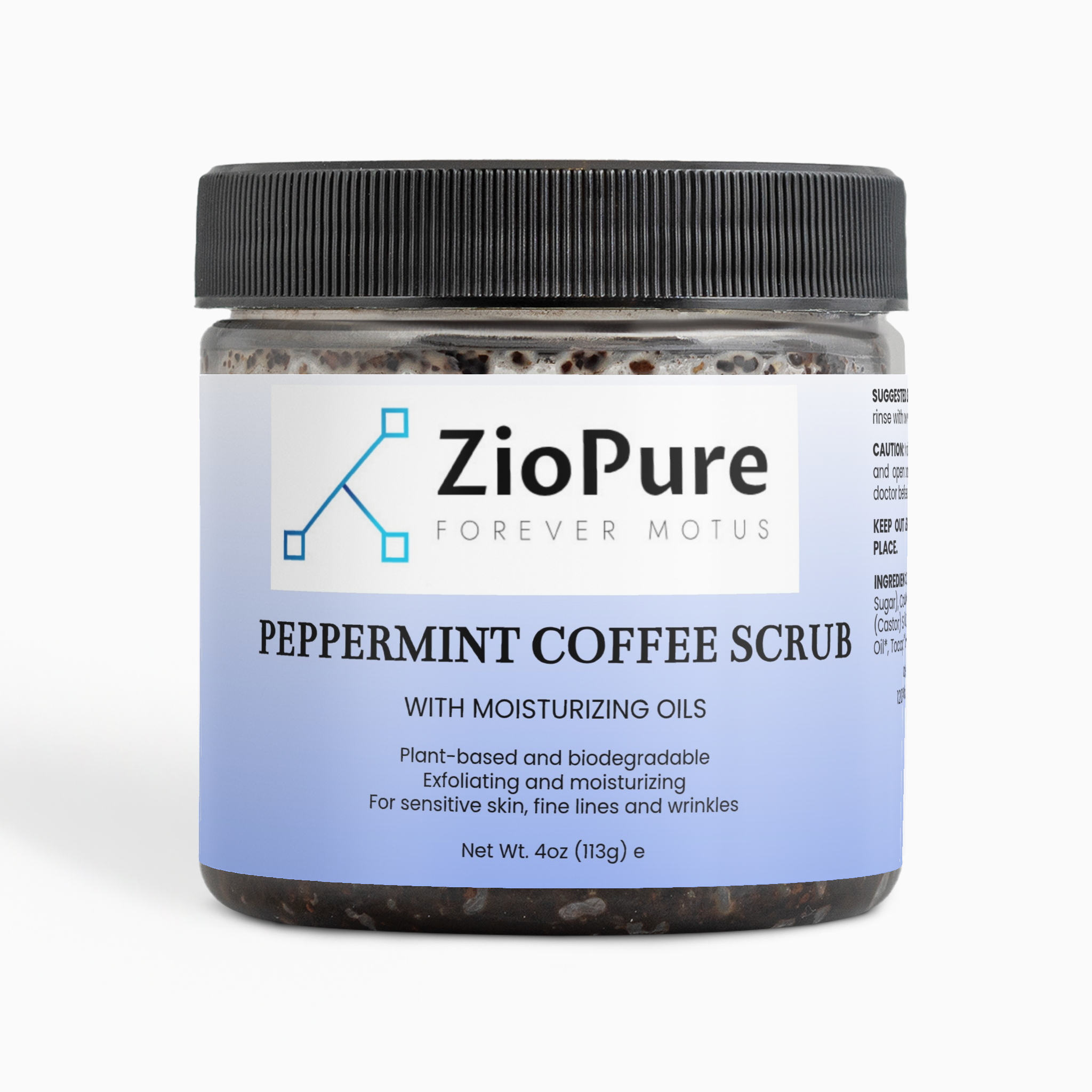 Peppermint Coffee Scrub
