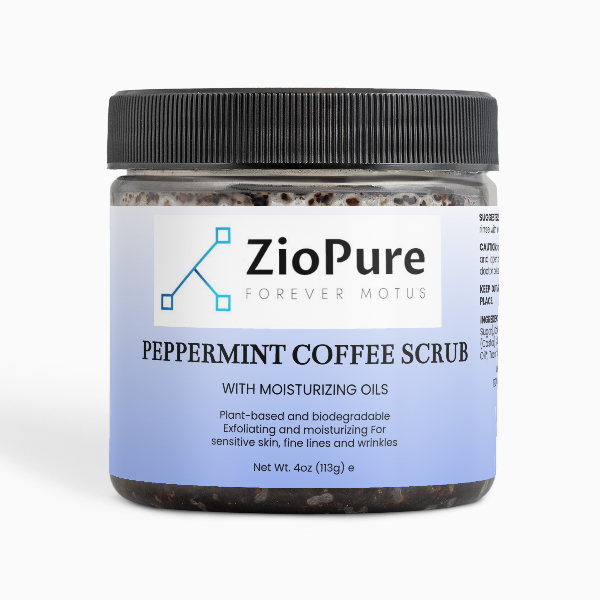 Peppermint Coffee Scrub