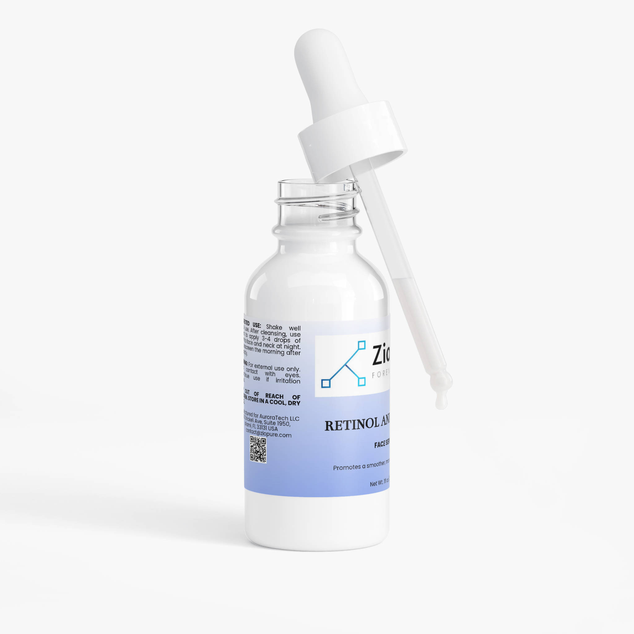 Retinol and Peptide Face Serum