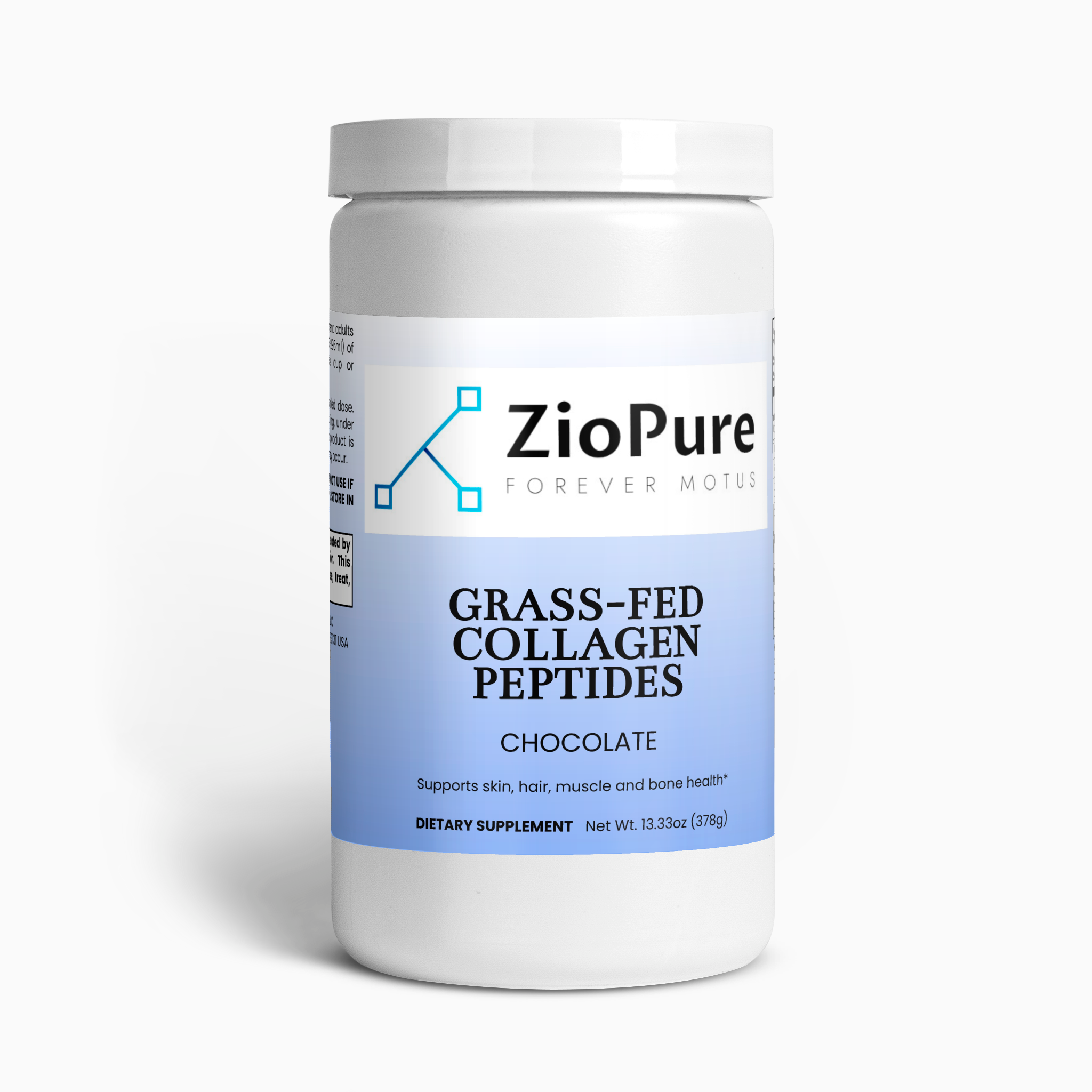 Grass-Fed Collagen Peptides Powder (Chocolate)