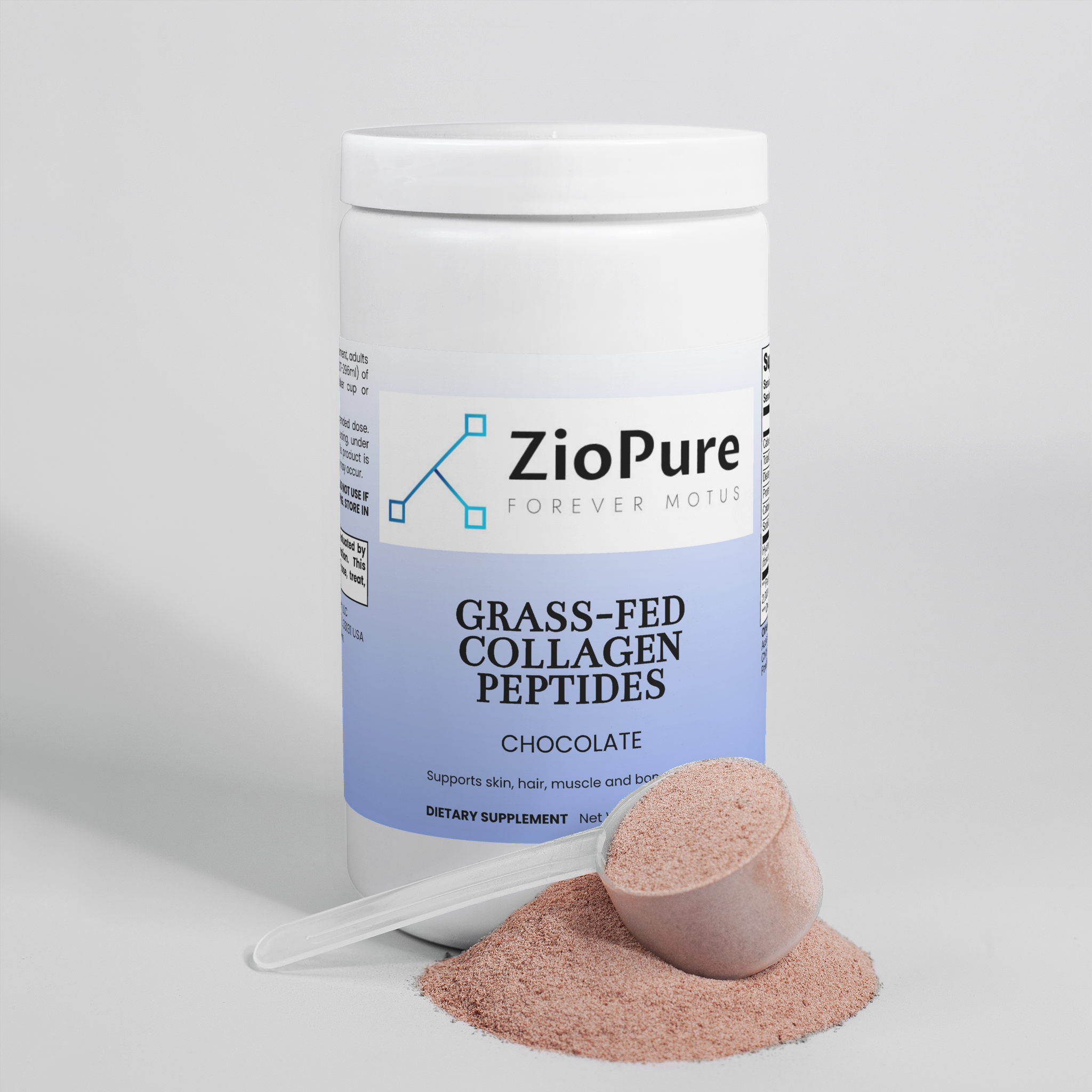 Grass-Fed Collagen Peptides Powder (Chocolate)