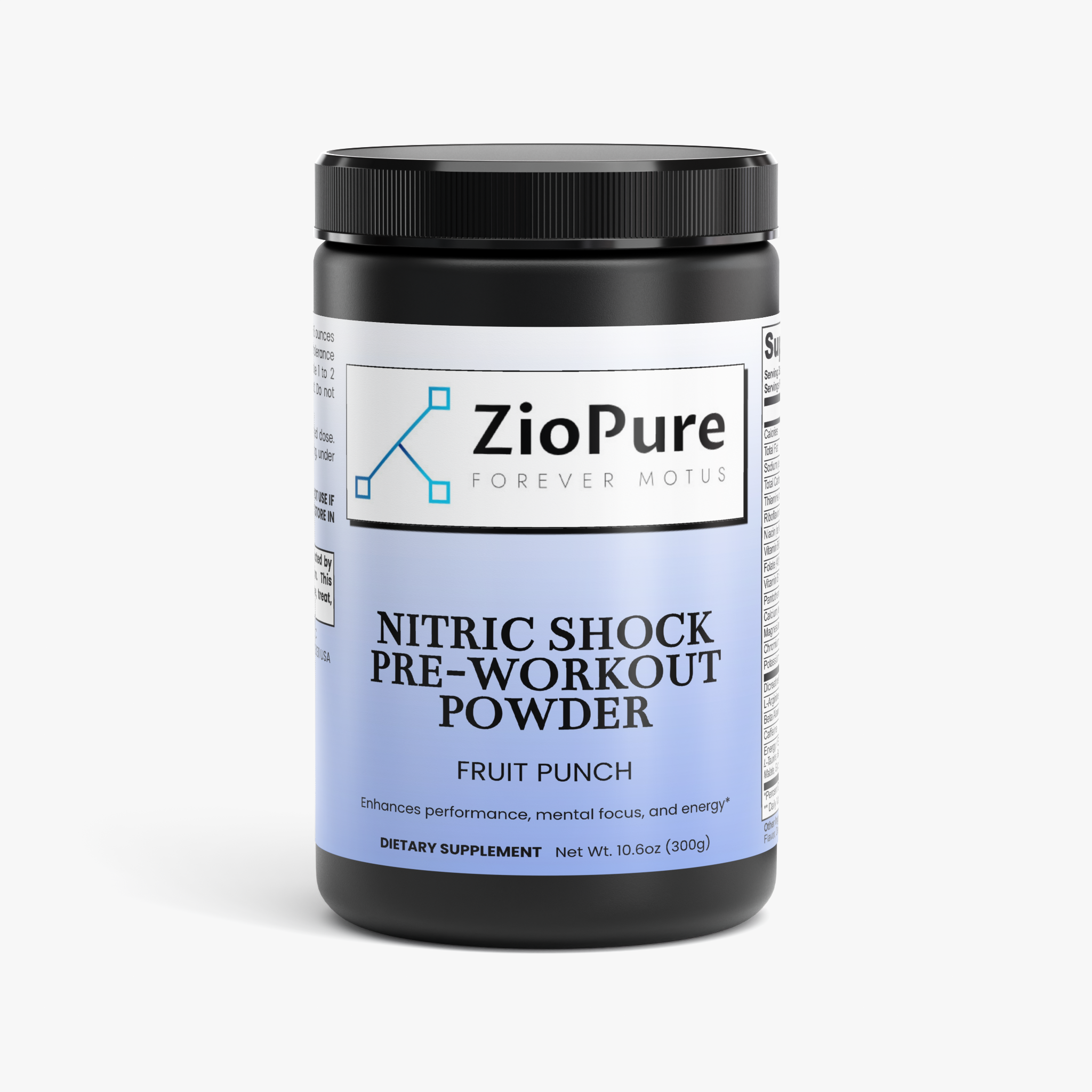 Nitric Shock Pre-Workout Powder (Fruit Punch)