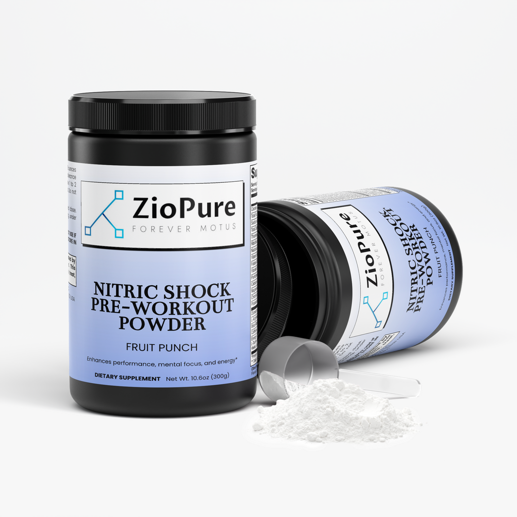 Nitric Shock Pre-Workout Powder (Fruit Punch)