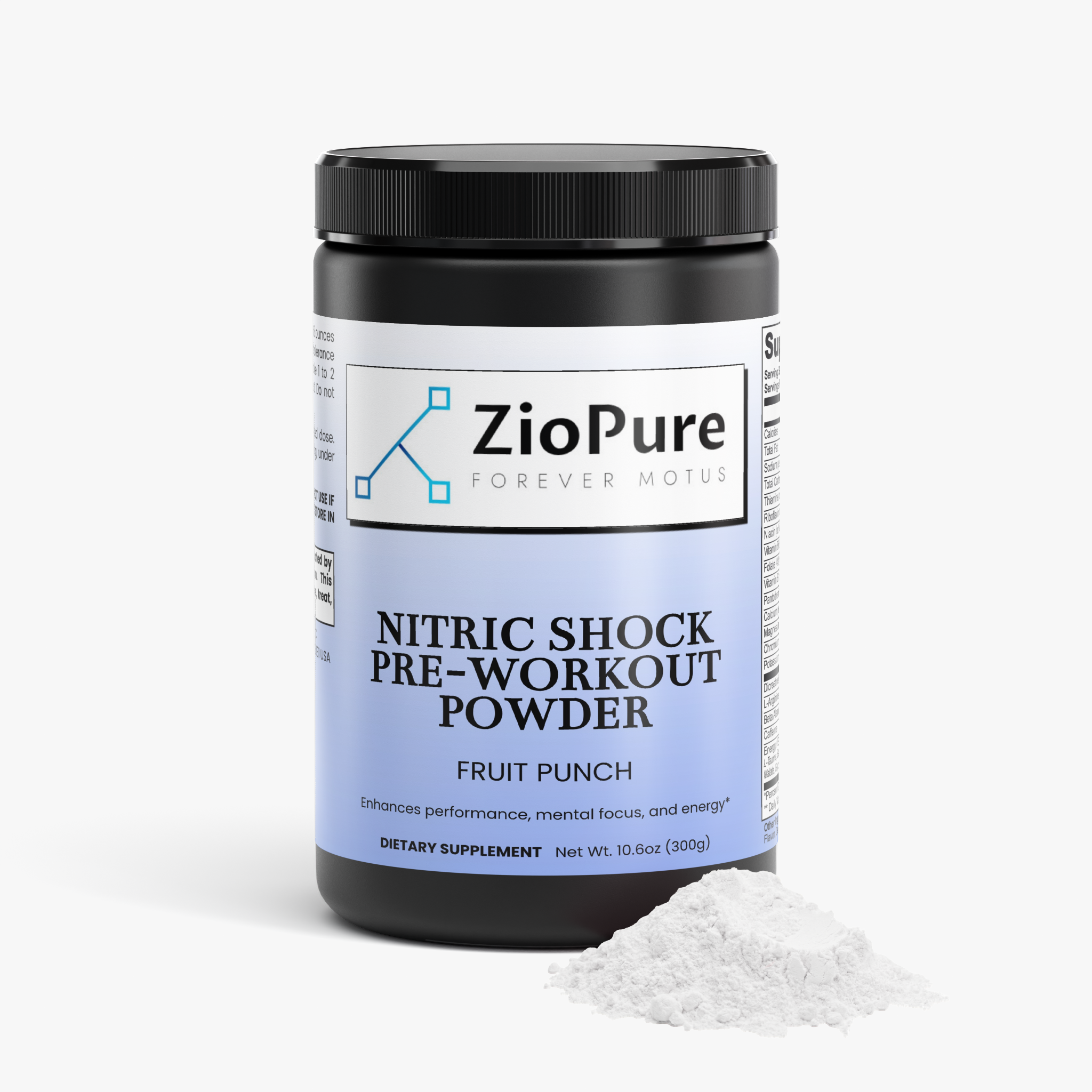 Nitric Shock Pre-Workout Powder (Fruit Punch)