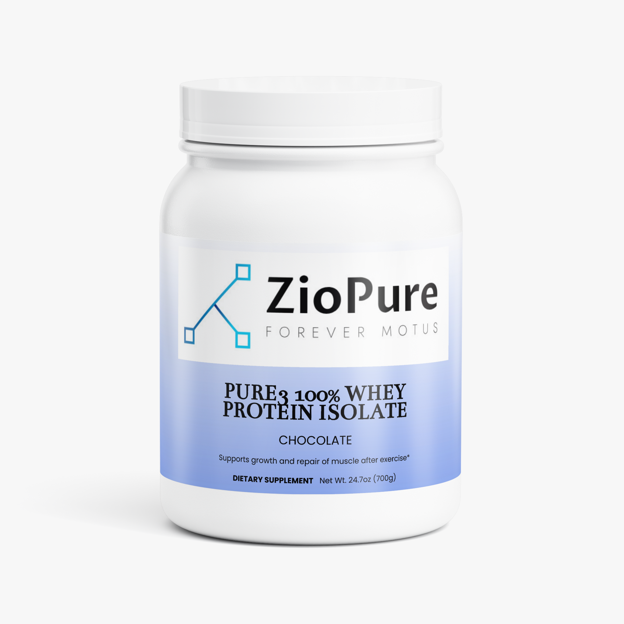 Pure3 100% Whey Protein Isolate (Chocolate)