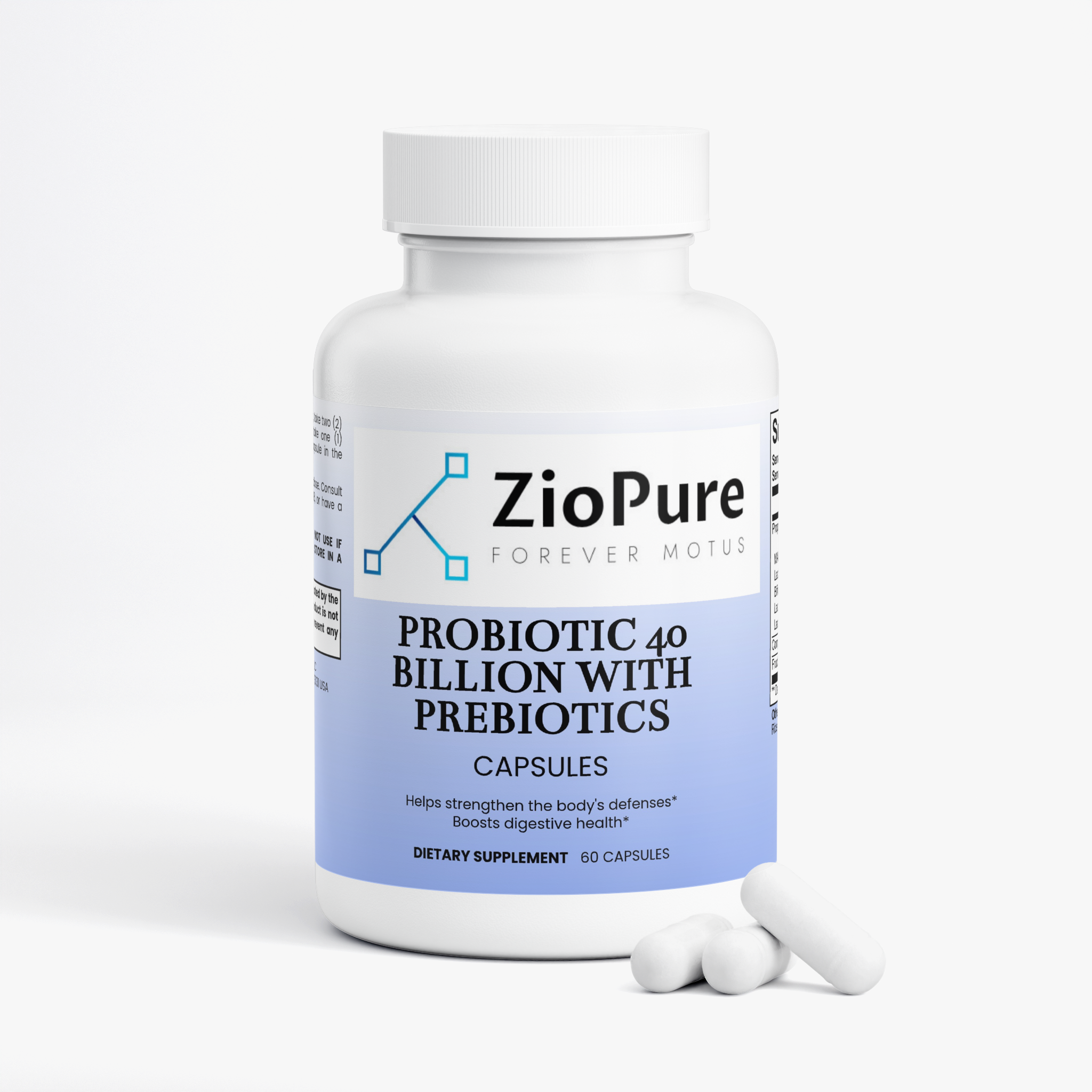 Probiotic 40 Billion with Prebiotics