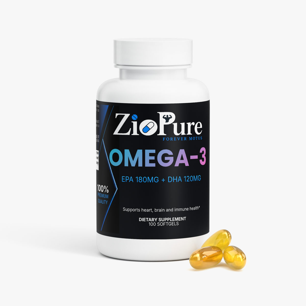 Omega-3 EPA 180mg + DHA 120mg