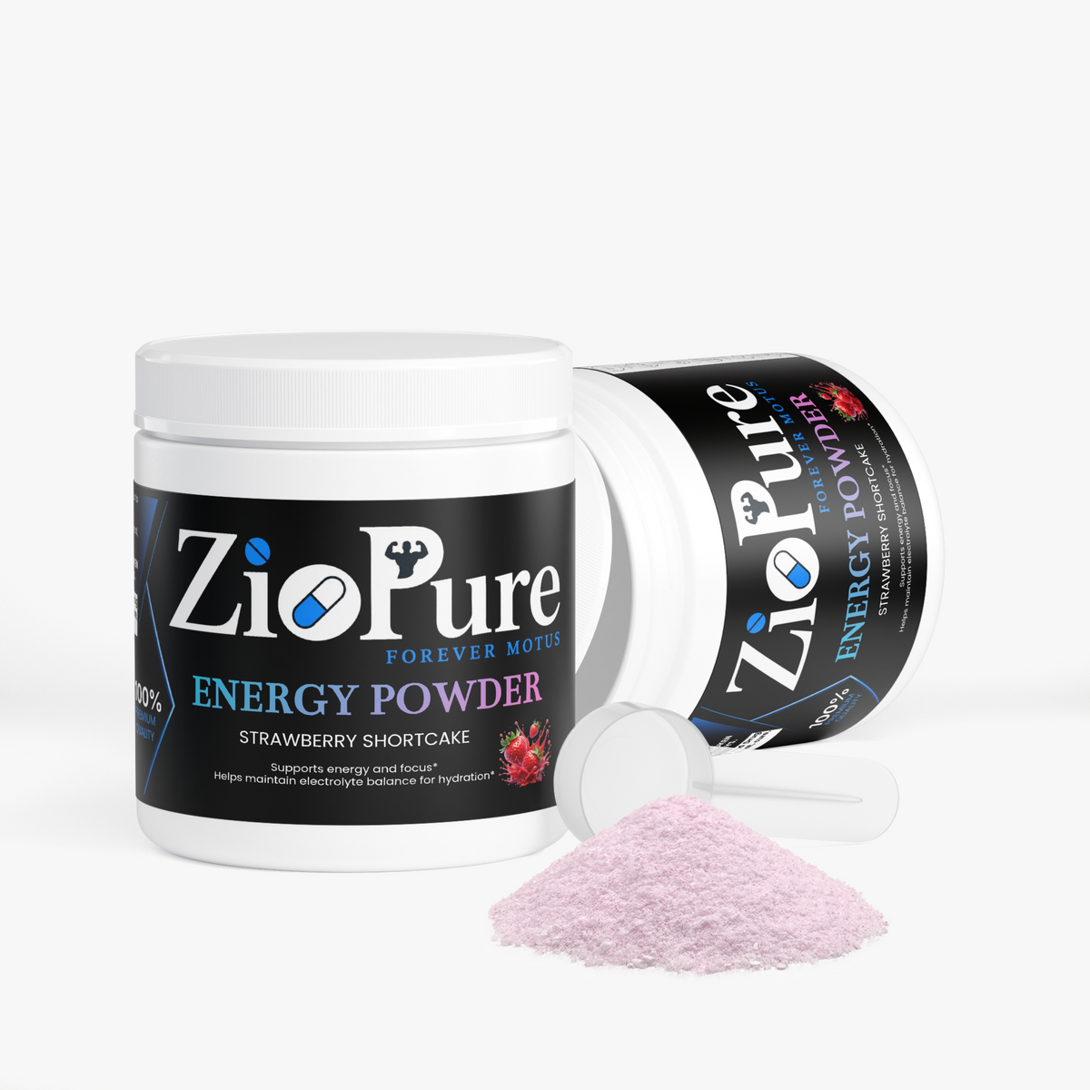 Energy Powder (Strawberry Shortcake)