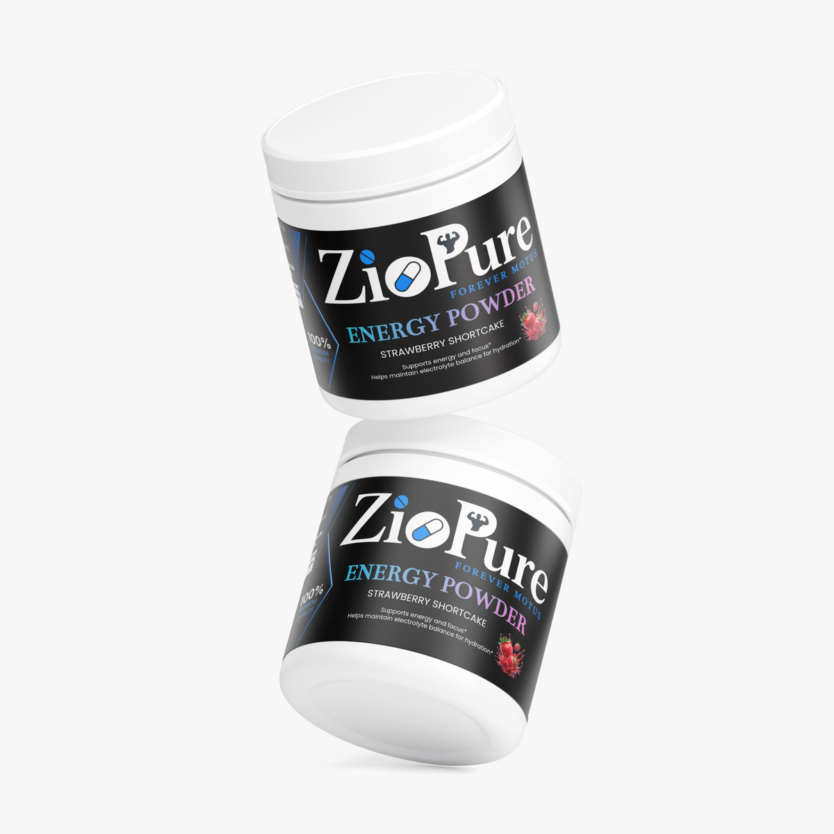 Energy Powder (Strawberry Shortcake)