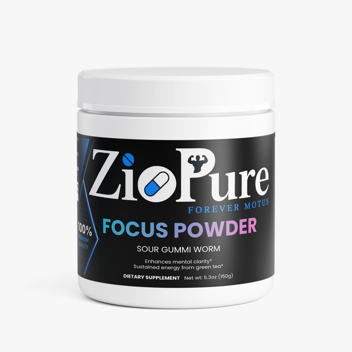 Focus Powder (Sour Gummi Worm)