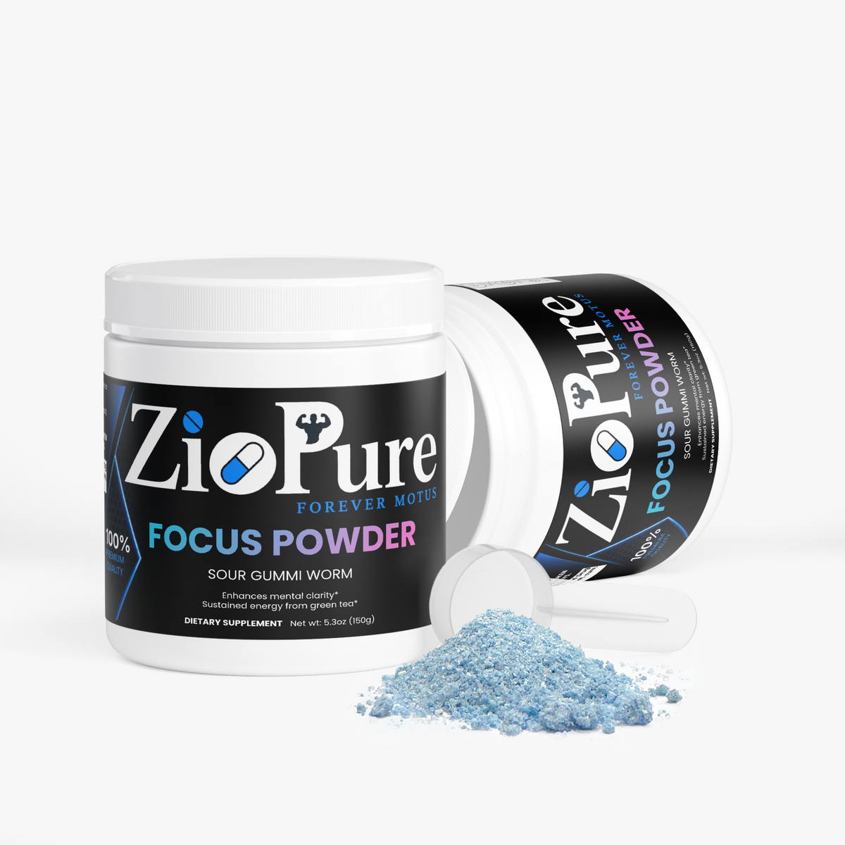 Focus Powder (Sour Gummi Worm)