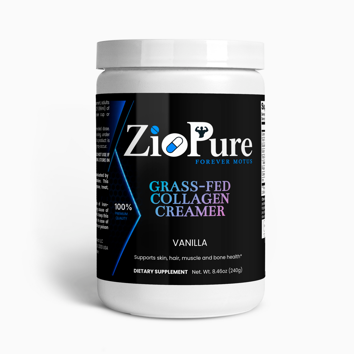 Grass-Fed Collagen Creamer (Vanilla)
