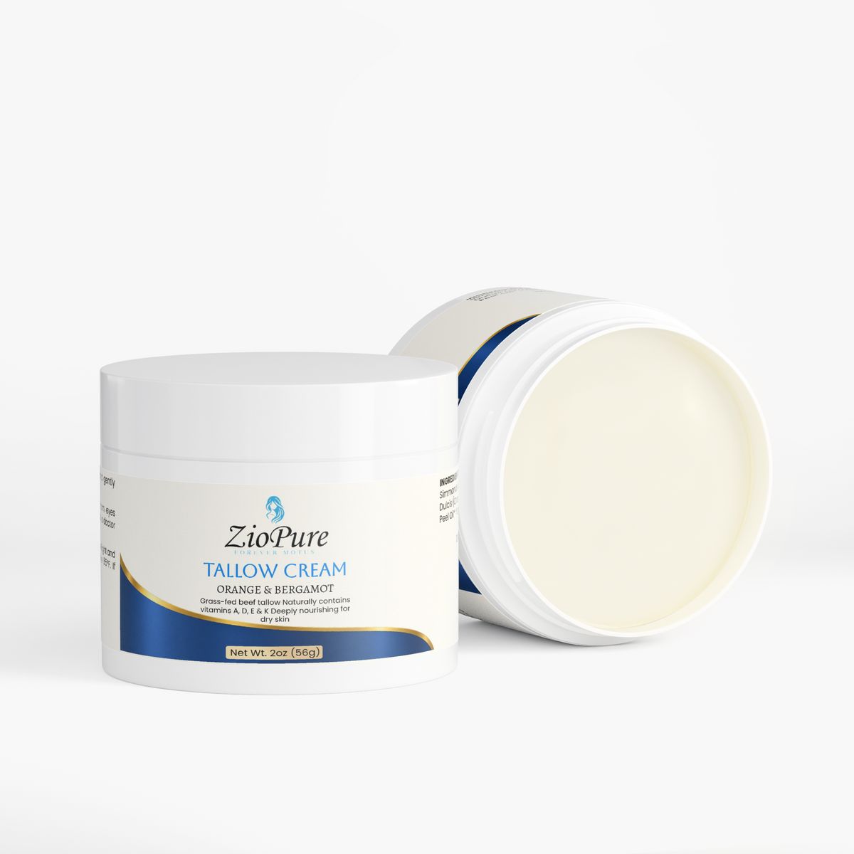 Tallow Cream Orange & Bergamot