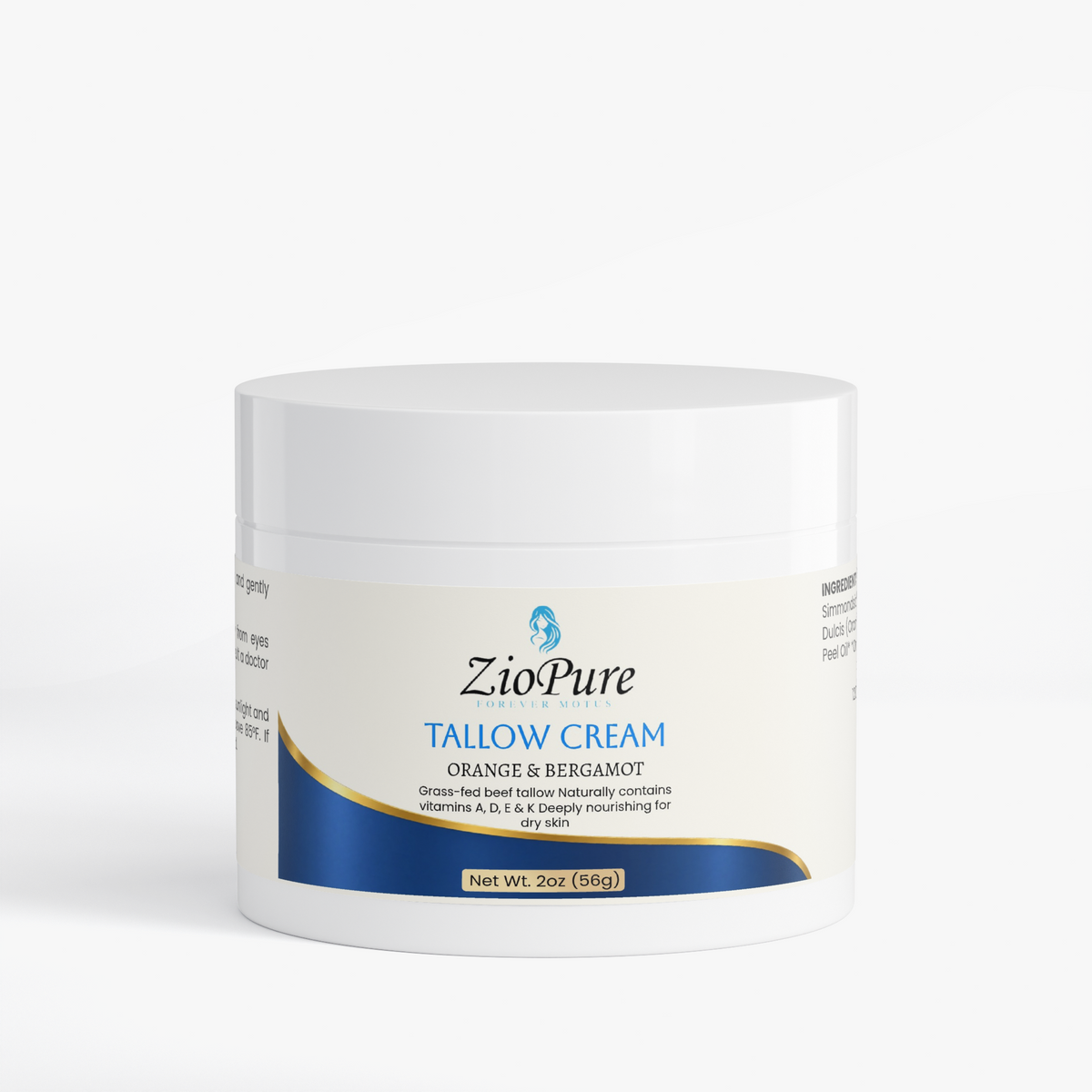 Tallow Cream Orange & Bergamot