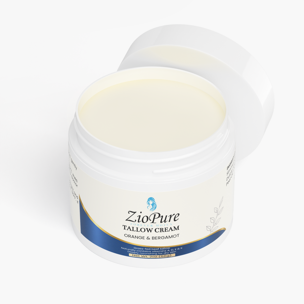 Tallow Cream Orange & Bergamot