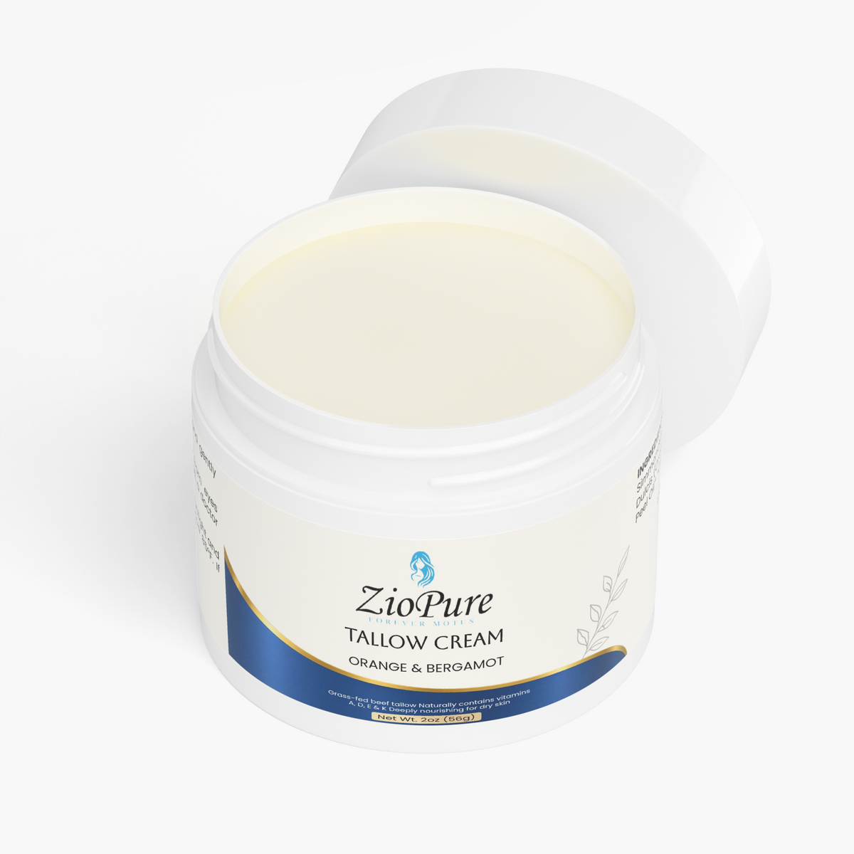 Tallow Cream Orange & Bergamot