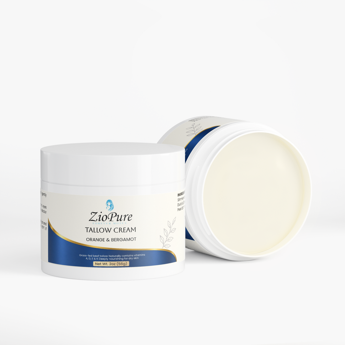 Tallow Cream Orange & Bergamot