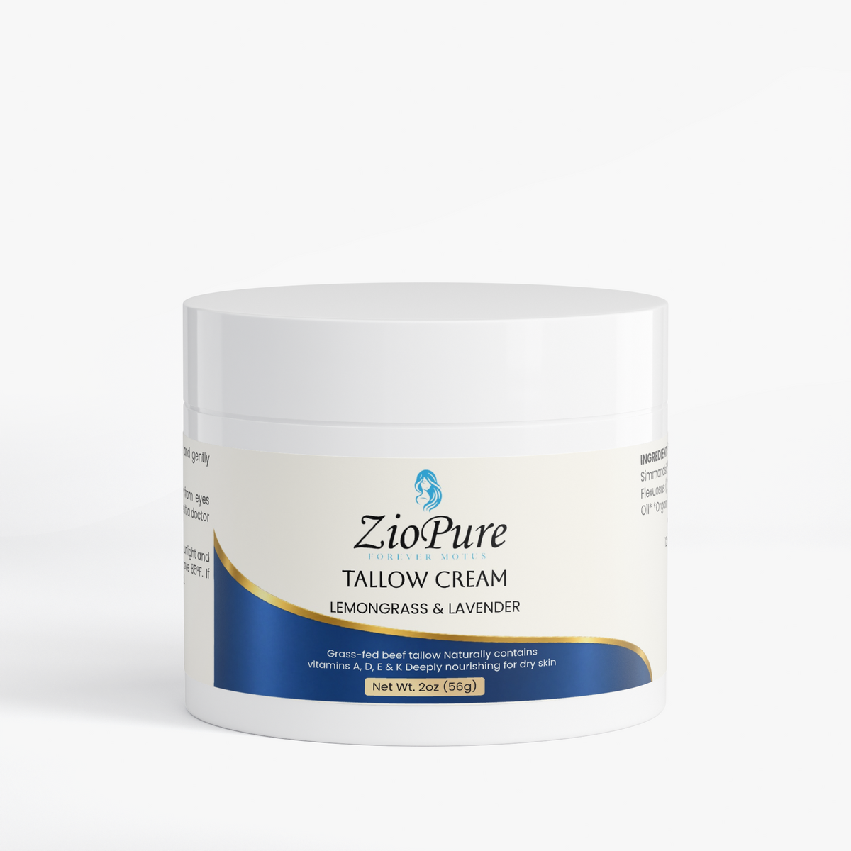 Tallow Cream Lemongrass & Lavender