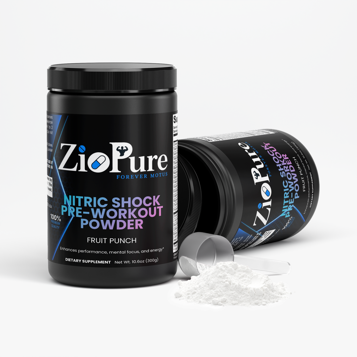 Nitric Shock Pre-Workout Powder (Fruit Punch)