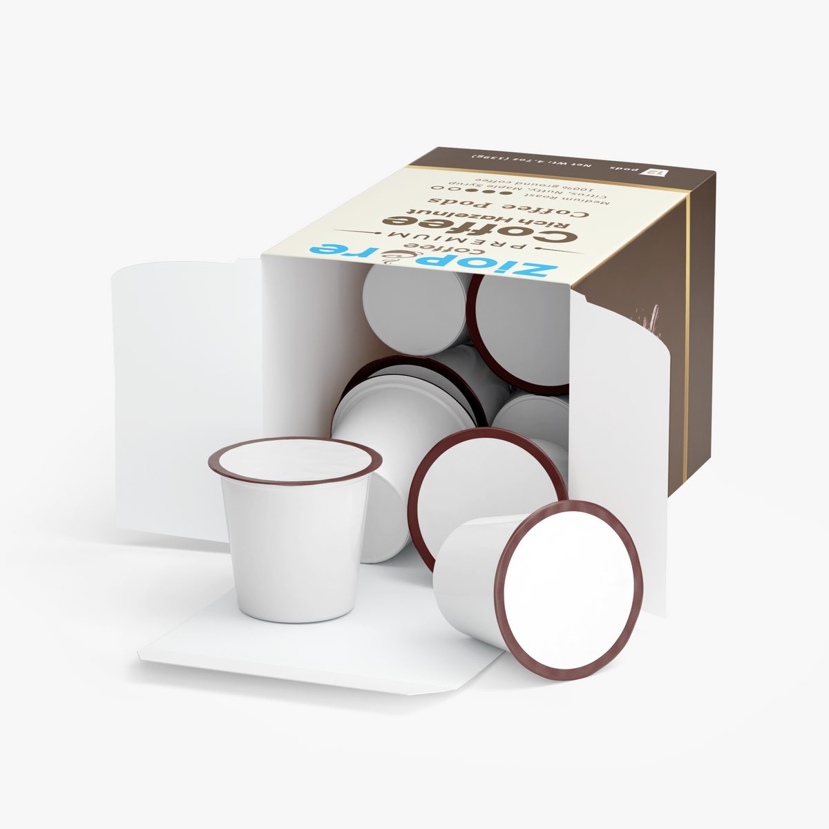 Rich Hazelnut Coffee Pods (Medium Roast)