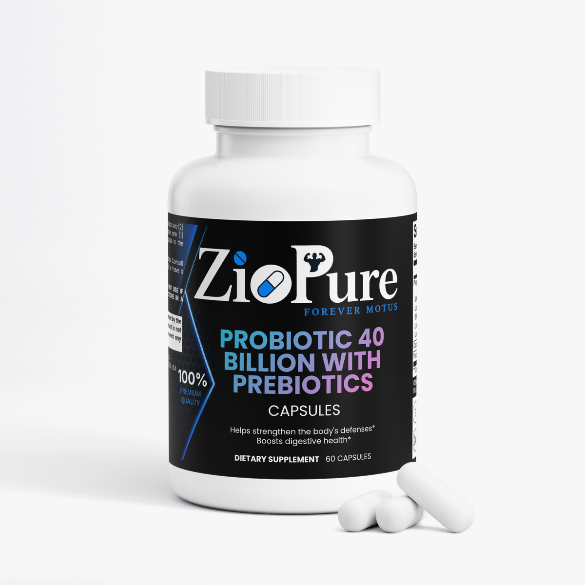 Probiotic 40 Billion with Prebiotics
