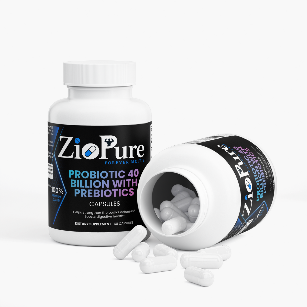 Probiotic 40 Billion with Prebiotics