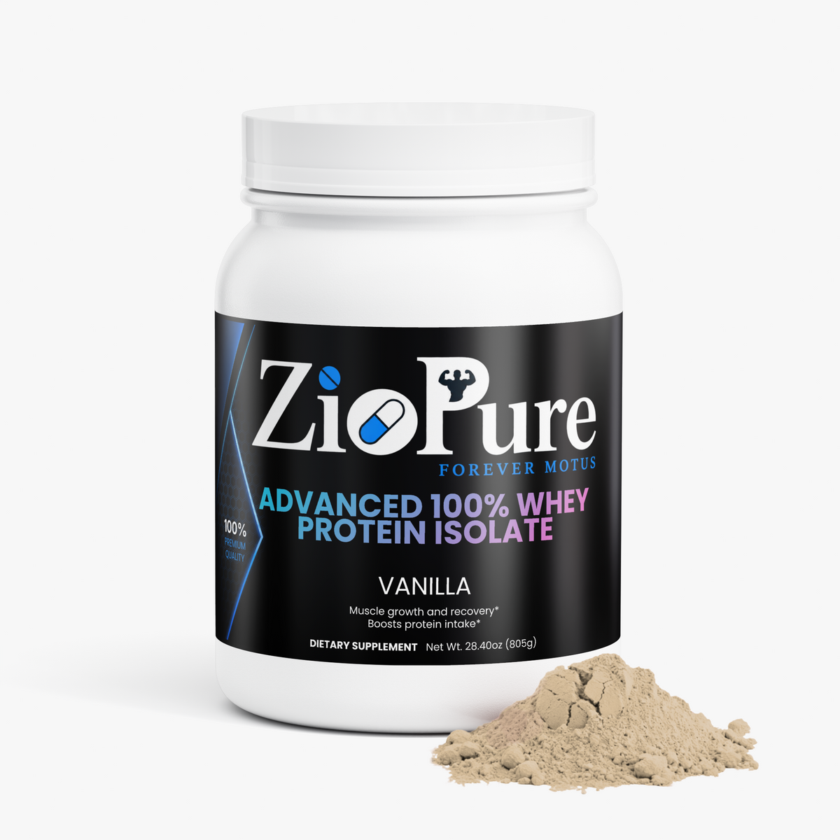 Advanced 100% Whey Protein Isolate (Vanilla)