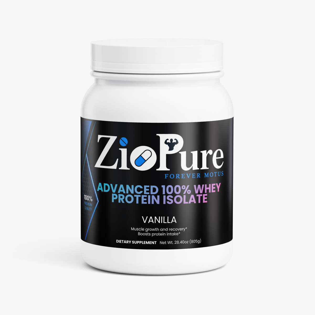 Advanced 100% Whey Protein Isolate (Vanilla)