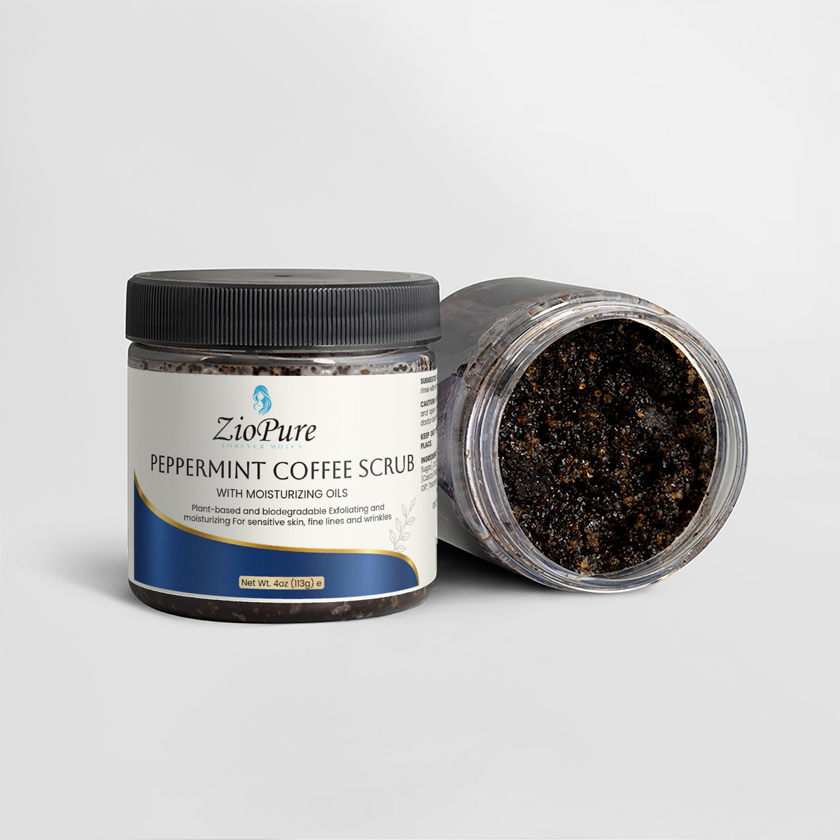 Peppermint Coffee Scrub