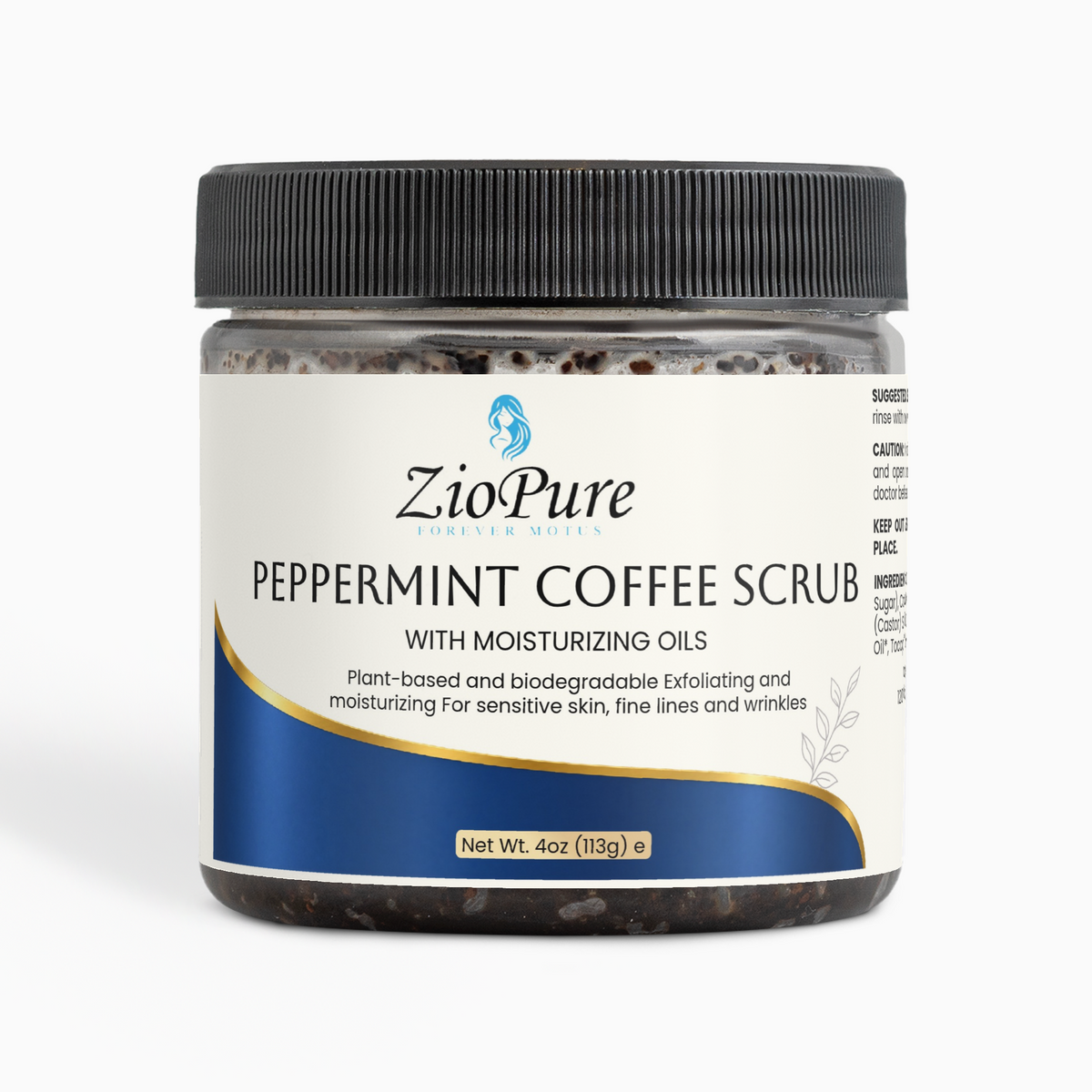 Peppermint Coffee Scrub