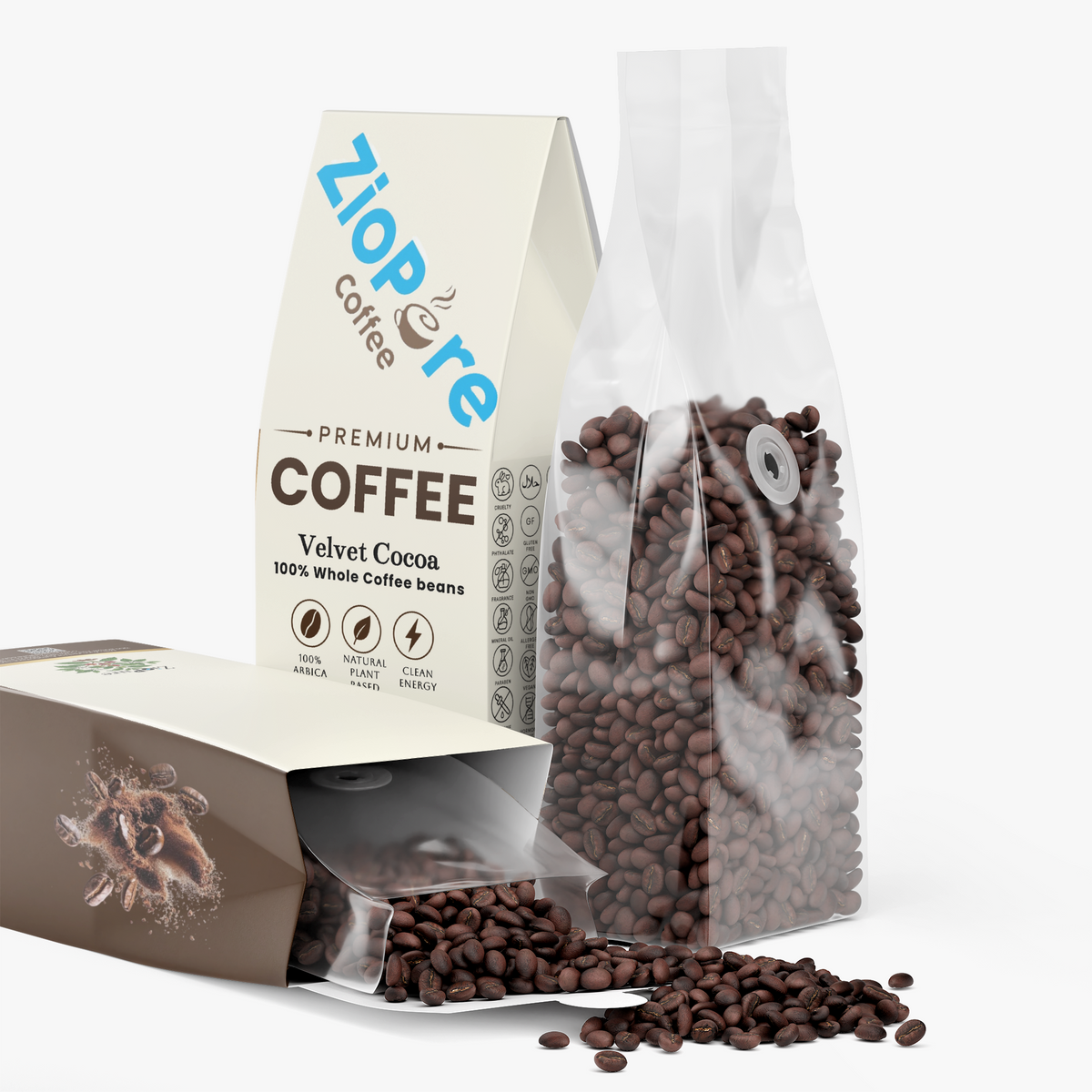 Velvet Cocoa Coffee (Medium Roast)