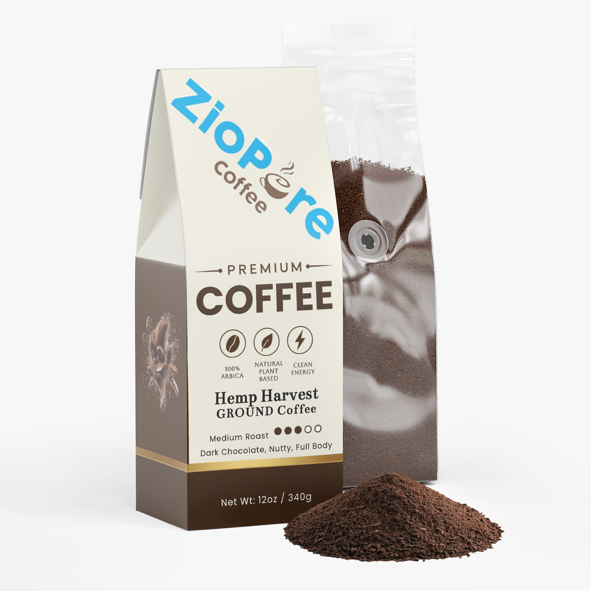 Hemp Harvest Coffee (Medium Roast)
